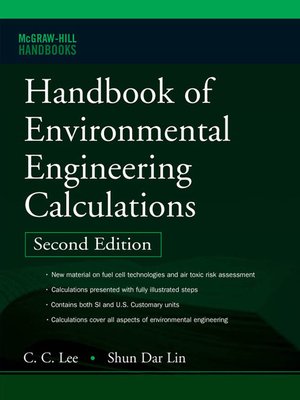 cover image of Handbook of Environmental Engineering Calculations